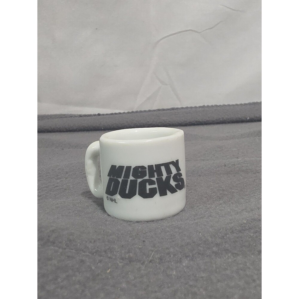 Mighty Ducks Anaheim NHL MINIATURE MINI COFFEE CUP MUG - 1" MUG, SHOT GLASS - Picture 2 of 3